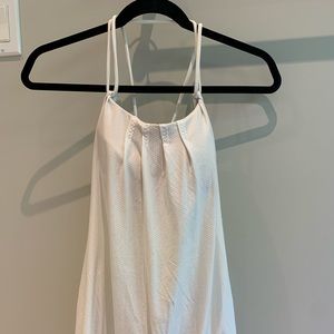 EUC Lululemon white tank